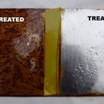 Rust treated vs untreated