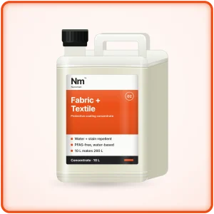 Nanoman Fabric + Textile, supplied in a 10 L can of concentrate