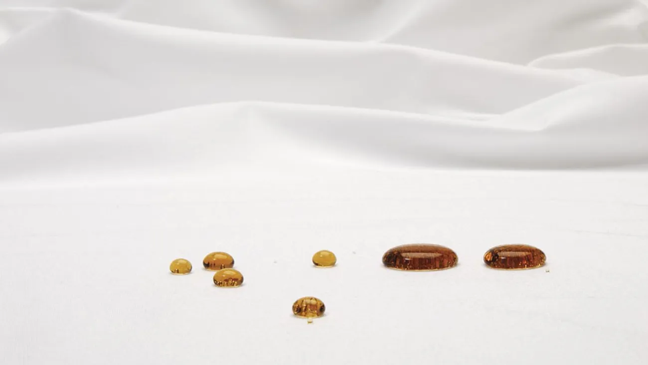 Fabric treated with Nanoman nanocoating