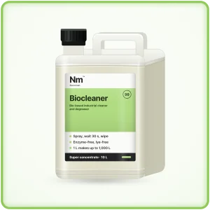 Nanoman Biocleaner, supplied in a 10 L can of super concentrate